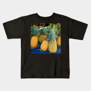 Tahitian Pineapple Pillow Kids T-Shirt